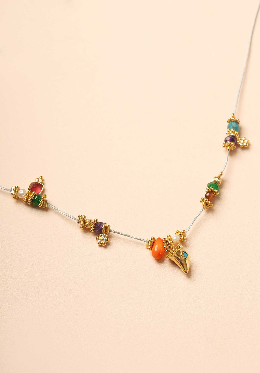 Pe471 Necklace Anna Multi