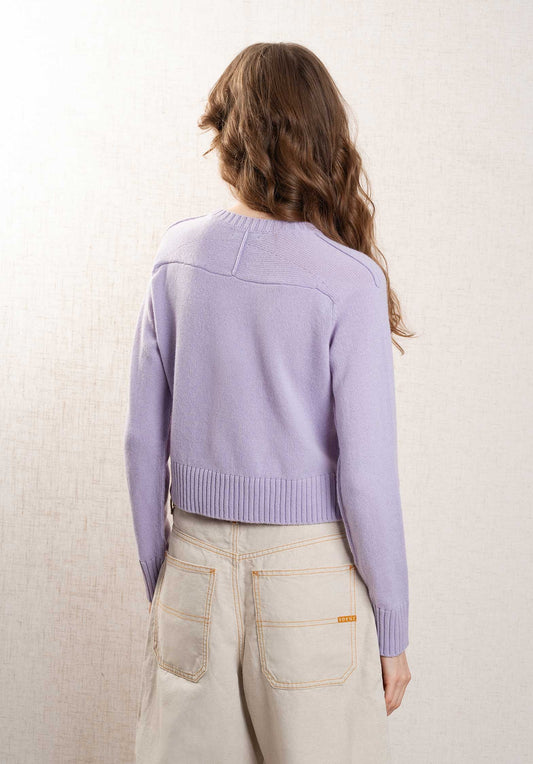 Cardigan Virginia Lilas