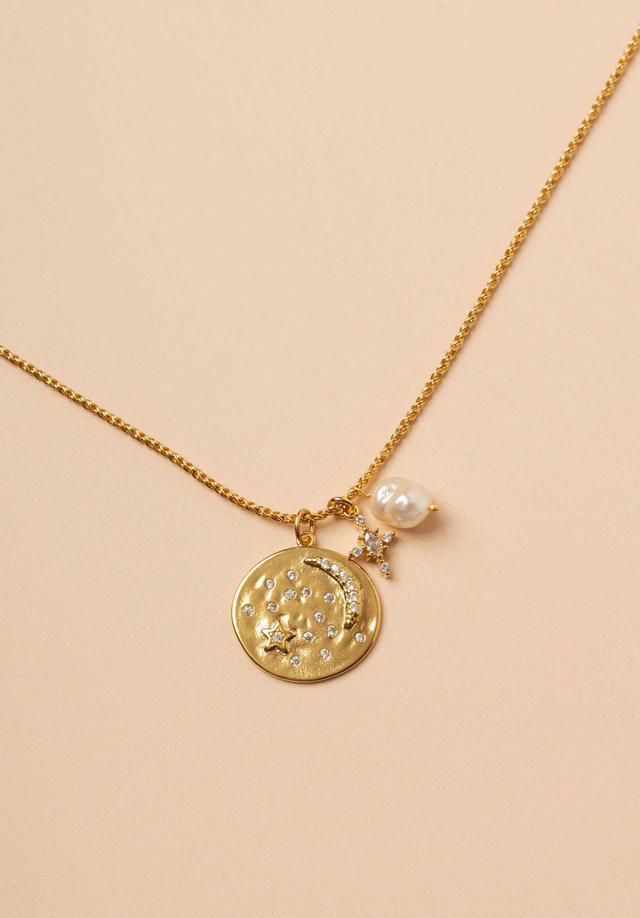 Pe454 Necklace Luna Multi