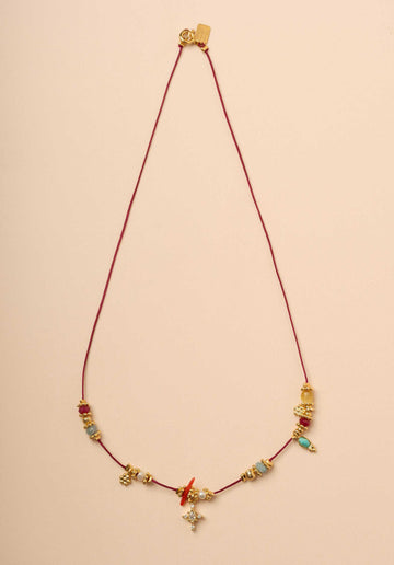 Pe468 Necklace Valentina Multi