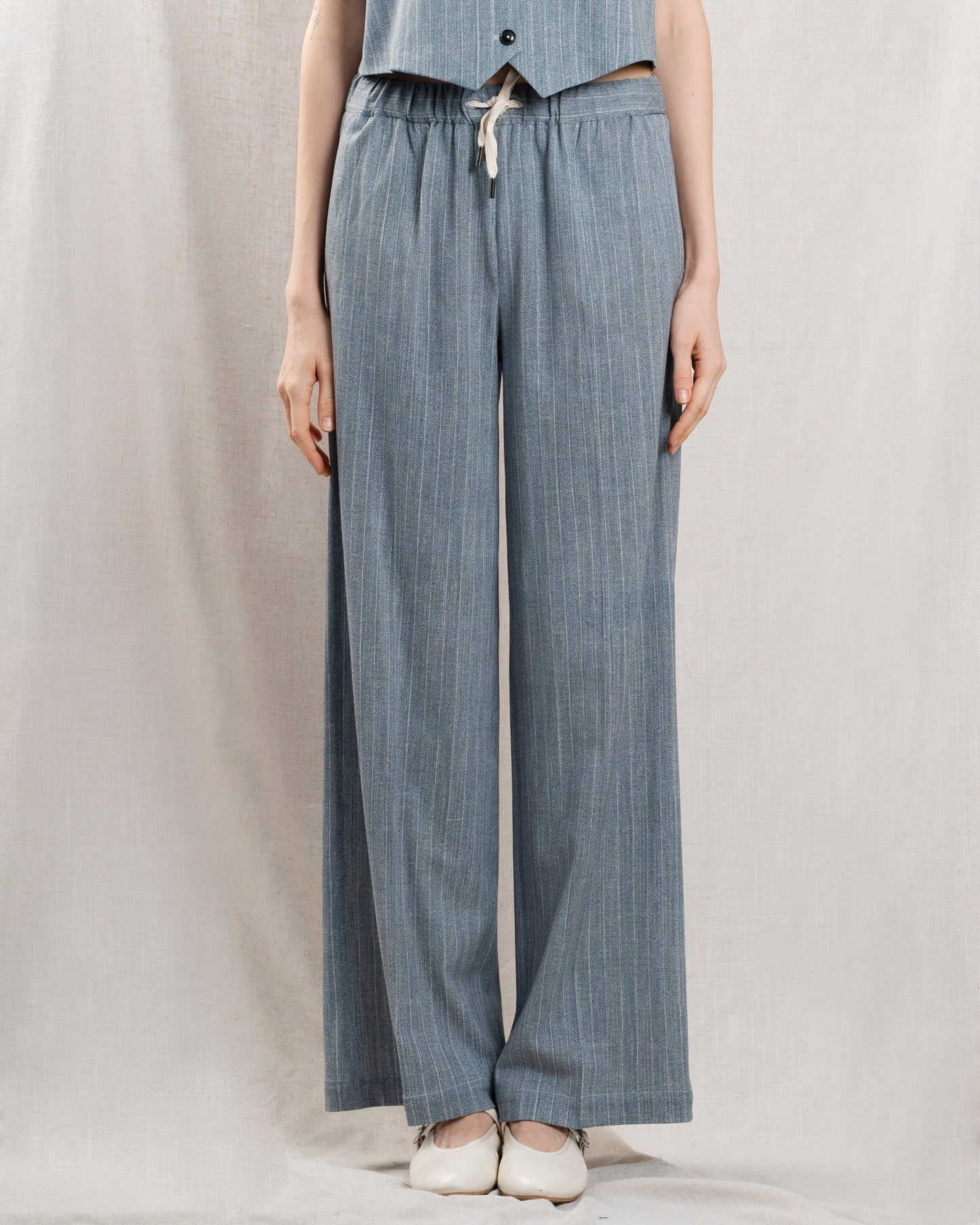 Pants Fd3922 Blu-Ls