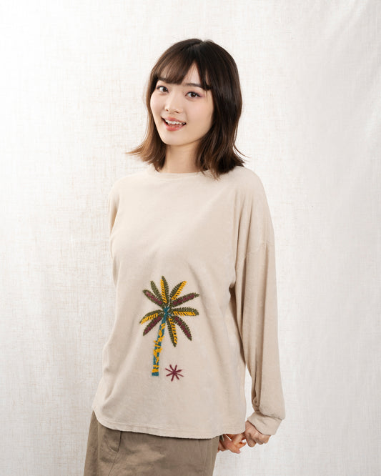 Sweatshirt 1100848 Beige