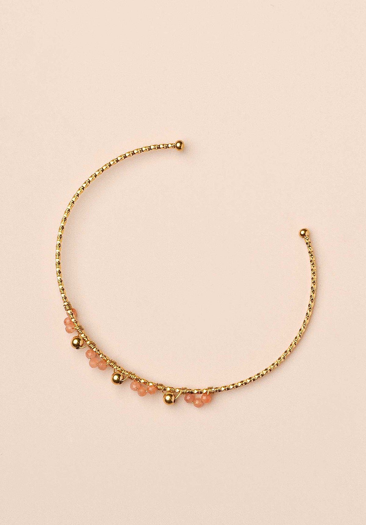 LES CLEIAS | Floryne Bangle - Peach