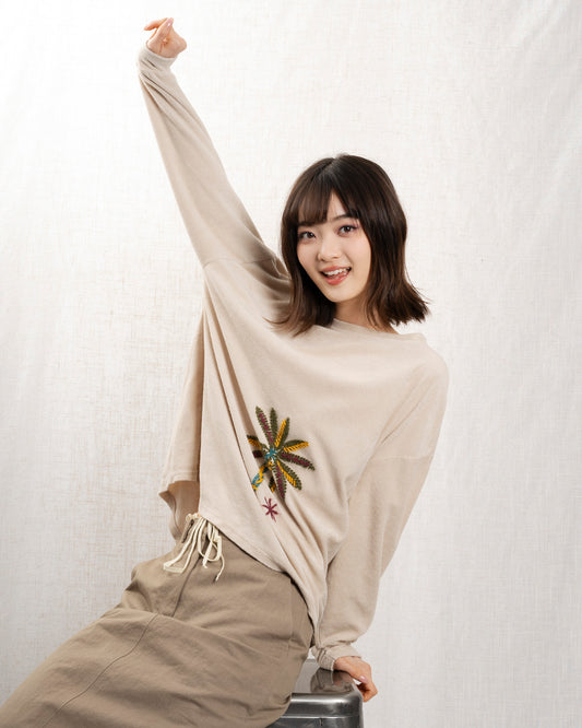 Sweatshirt 1100848 Beige