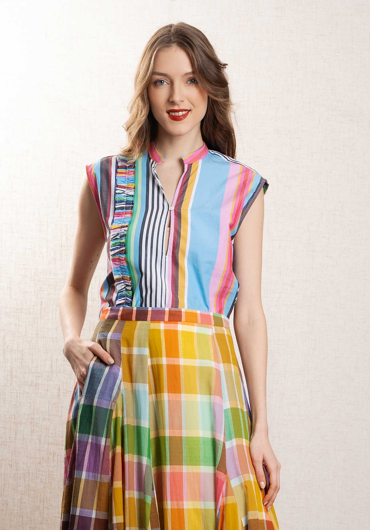 Blouse Top Gaia Multi