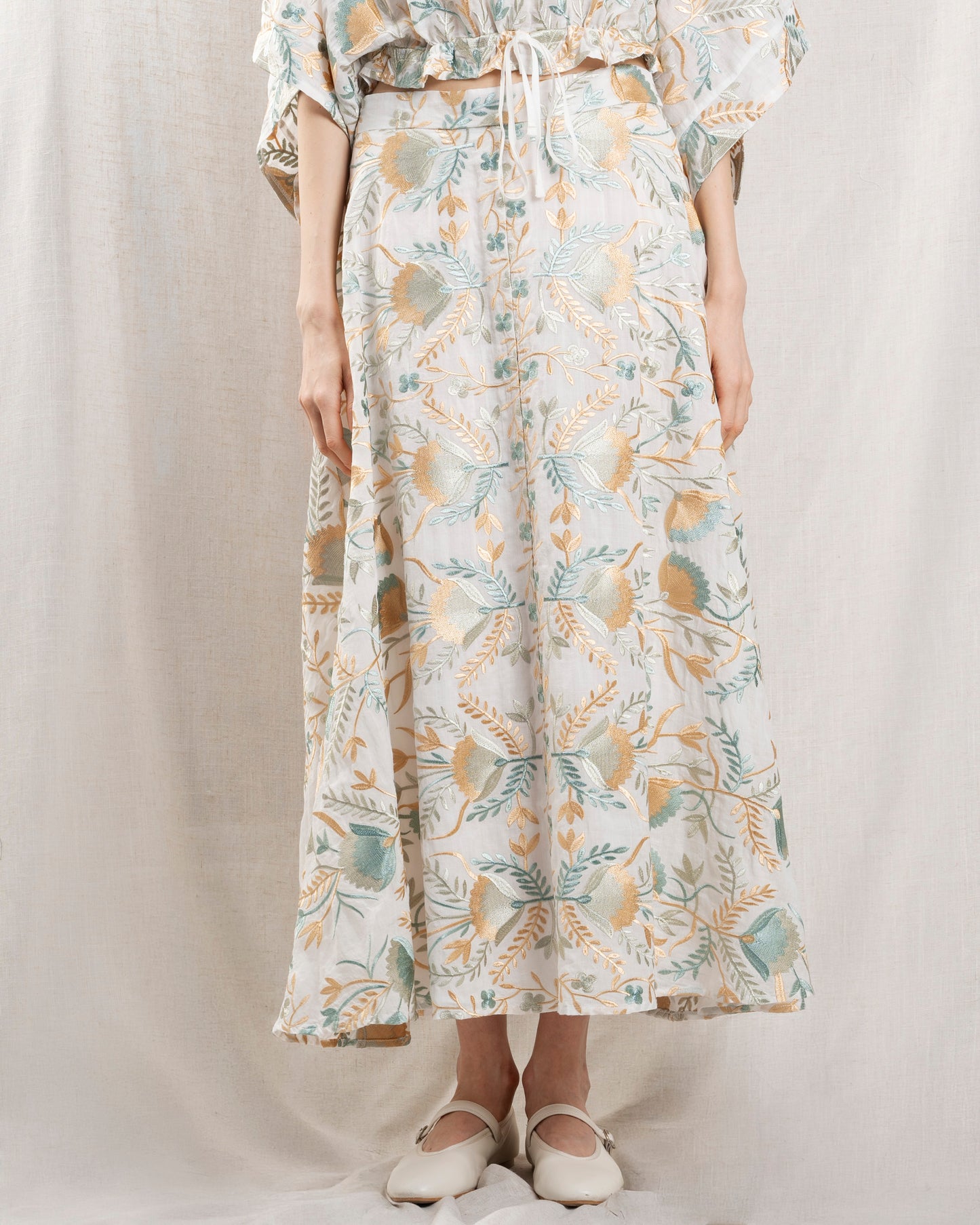 Skirt 4052014 White-Multi-Gre