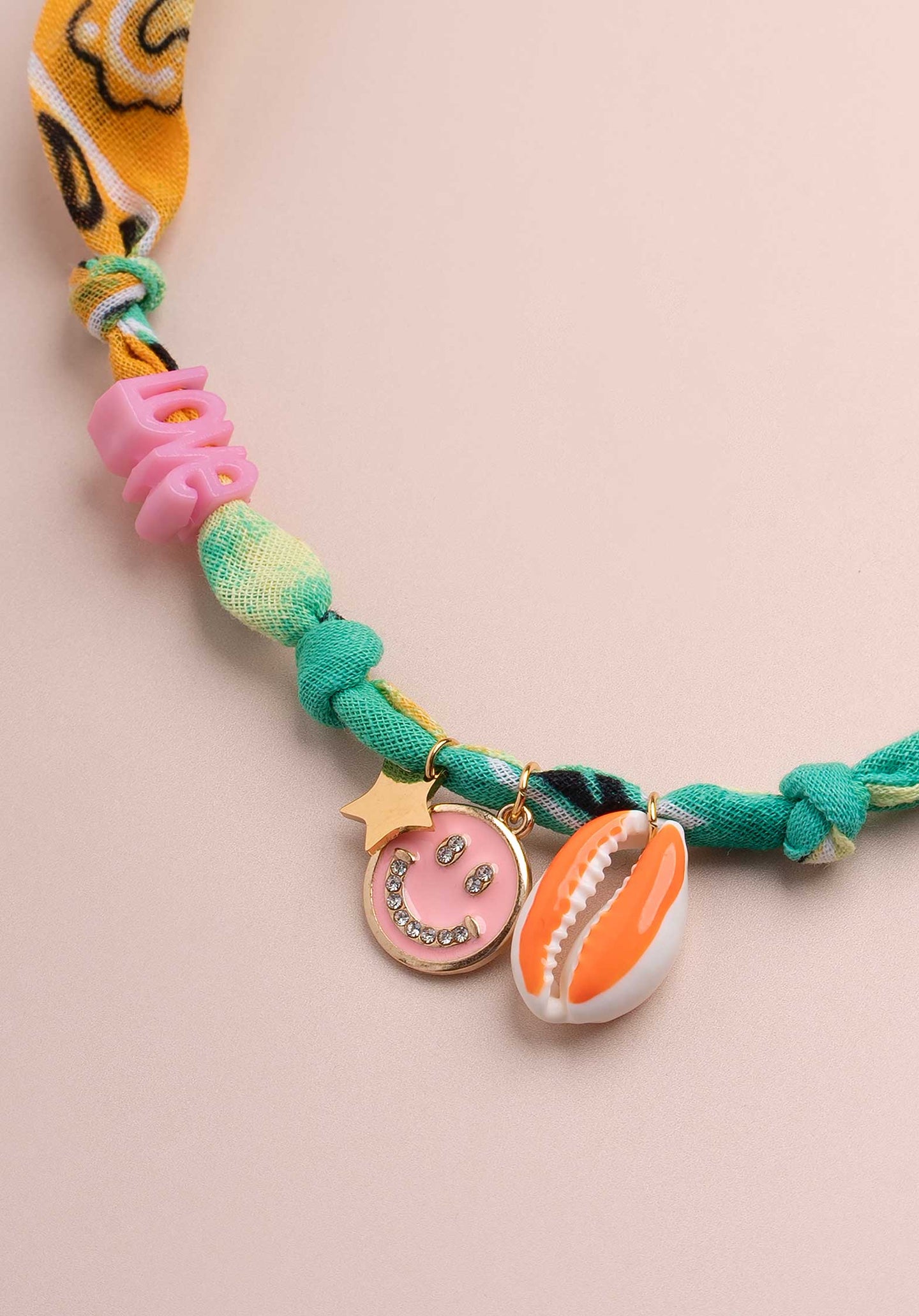 Necklace Good Multi B Good Multi Pink Smile-Love