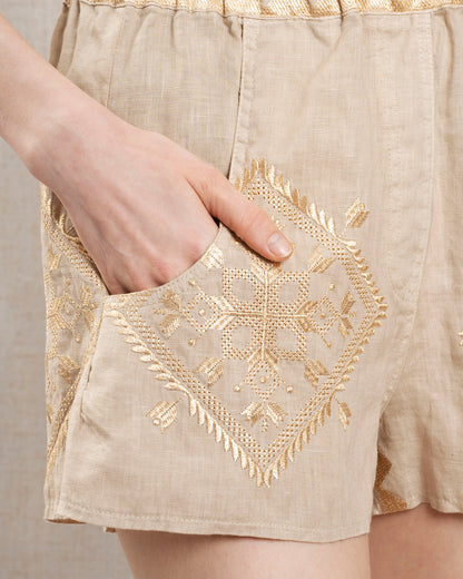 Shorts 2141131 Beige-Gold