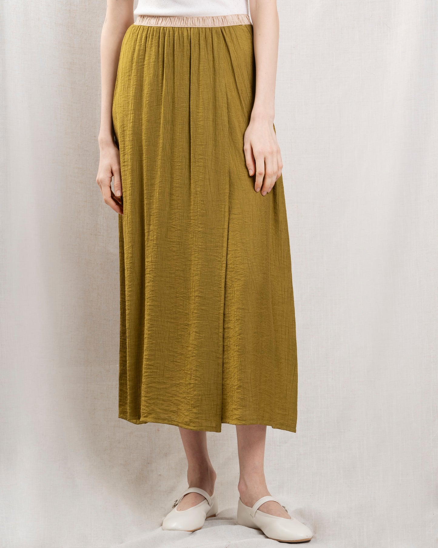 Women's Skirt Jasmina 100 Percent Cotton Poplin Lightweight - Pickles 08-Pickles