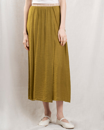 Women's Skirt Jasmina 100 Percent Cotton Poplin Lightweight - Pickles 08-Pickles