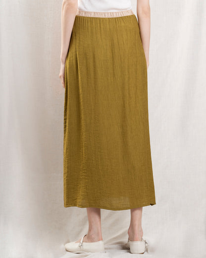 Women's Skirt Jasmina 100 Percent Cotton Poplin Lightweight - Pickles 08-Pickles