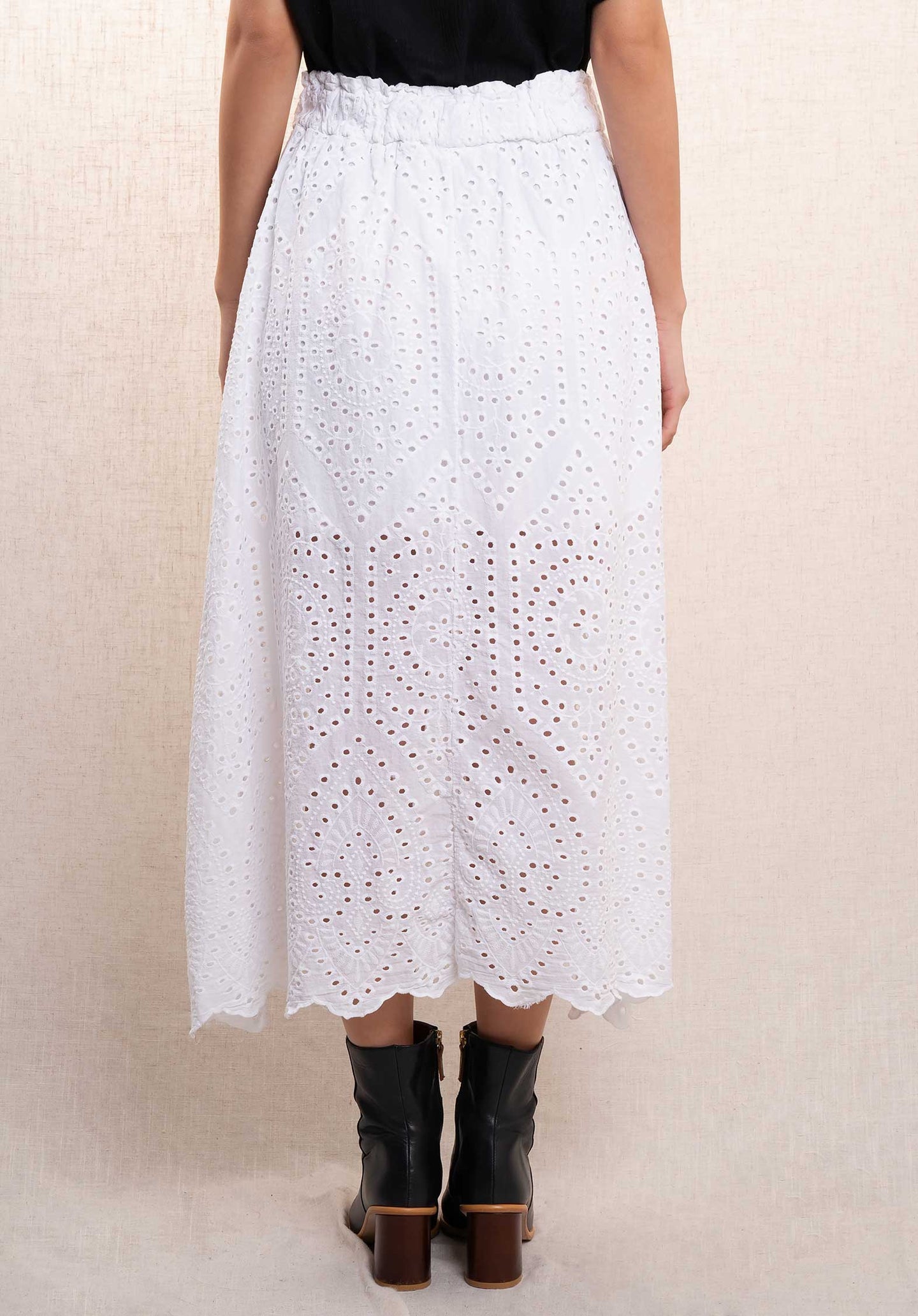 Skirt G2397sg White