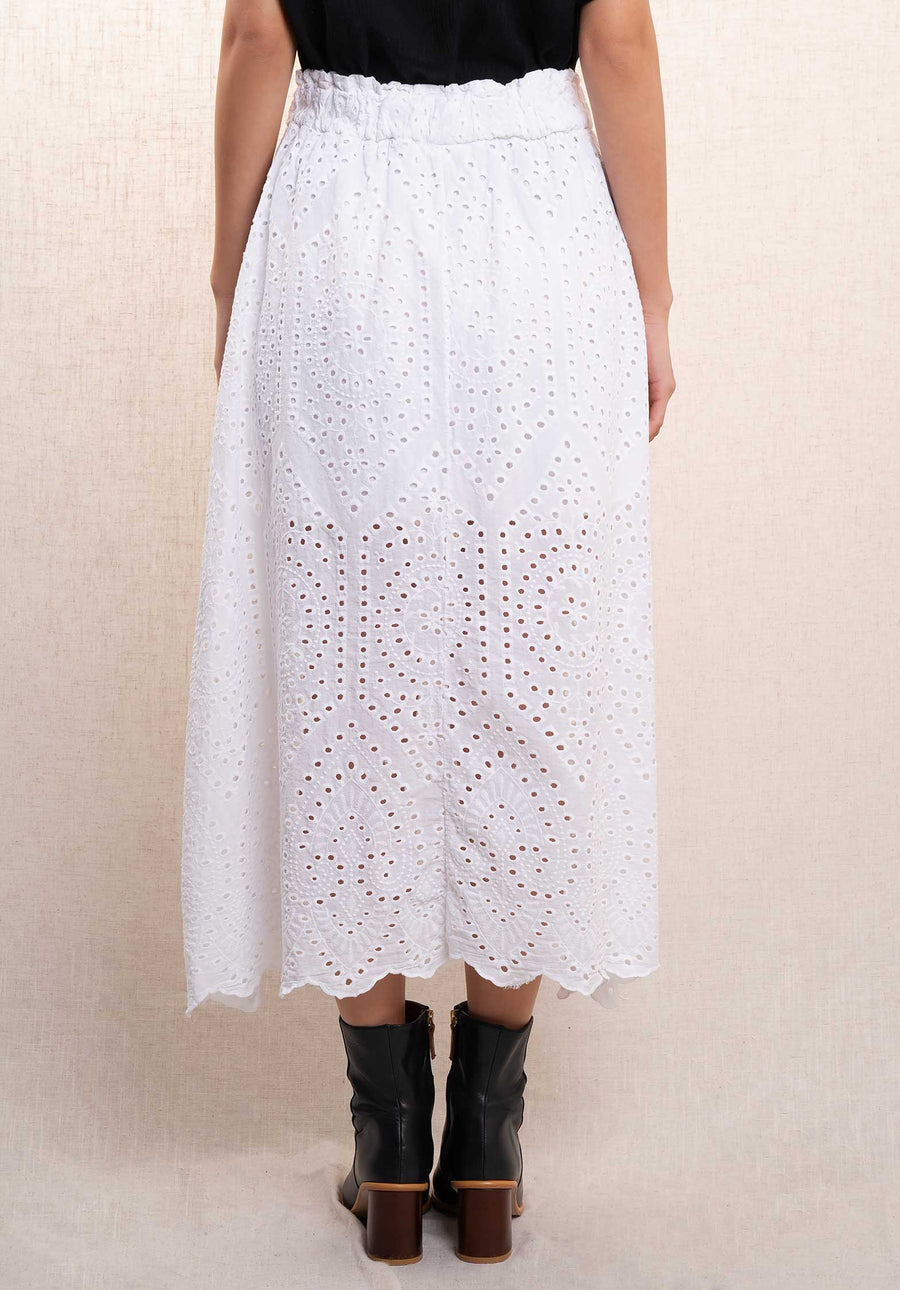 Skirt G2397sg White