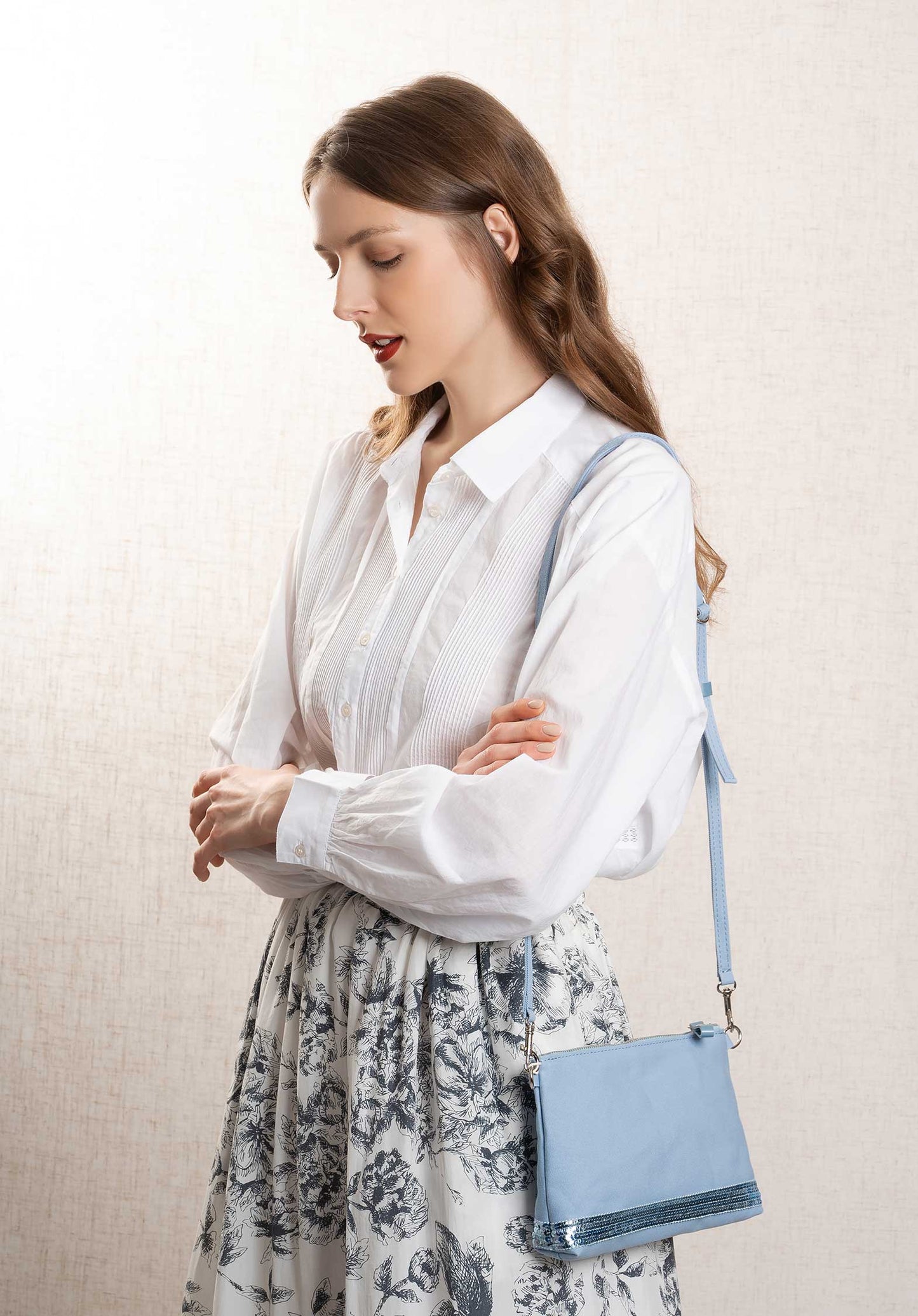 Crossbody Bag 0pve01-v41071 Indigo-Clair
