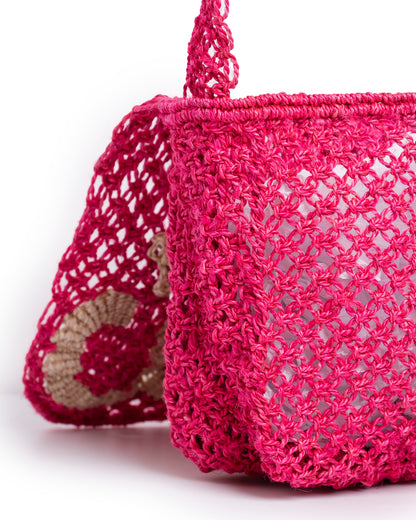 Unisex Beach Bag Premium Durable Ripstop Nylon - Hot-Pink