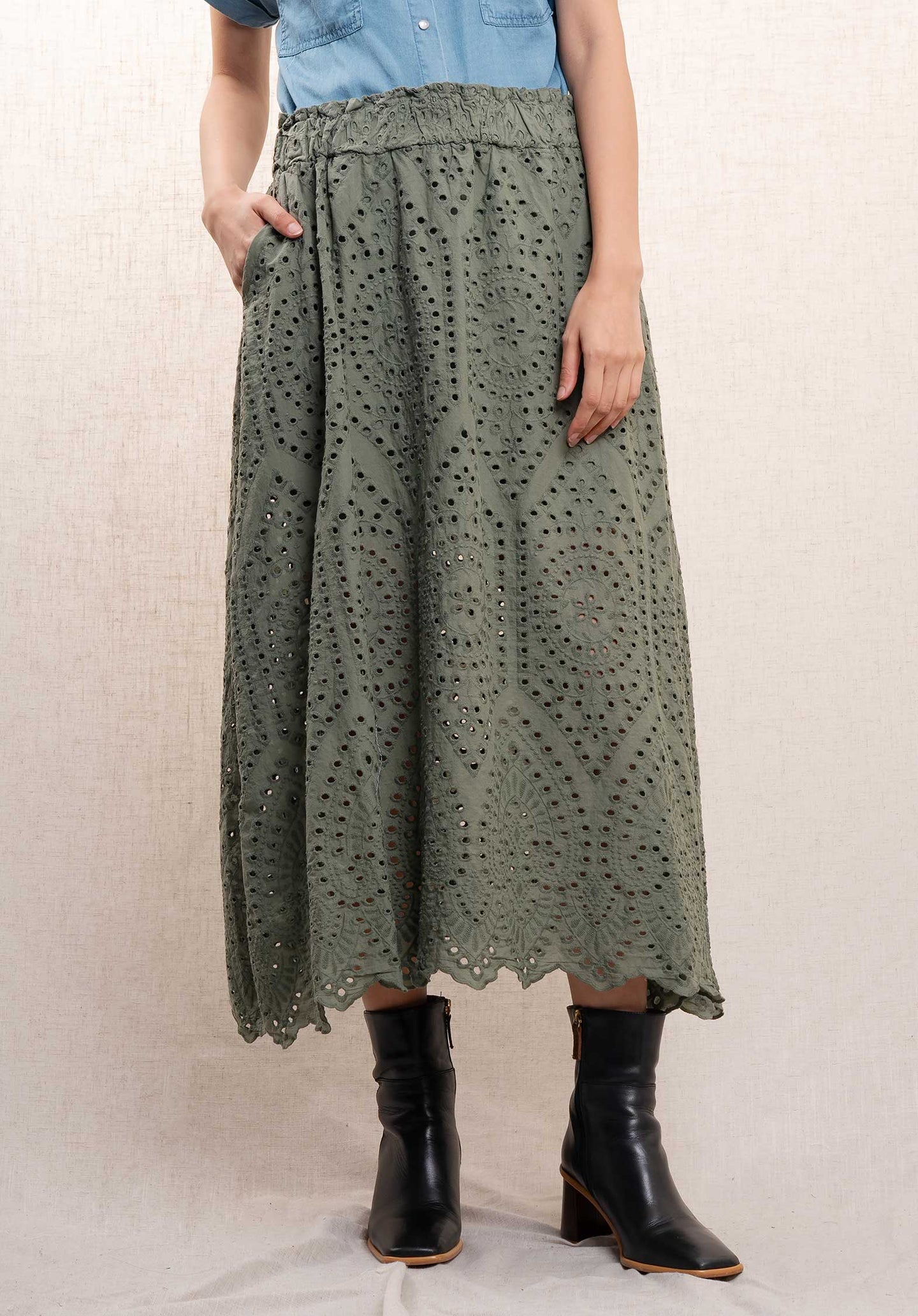 Skirt G2397sg Green