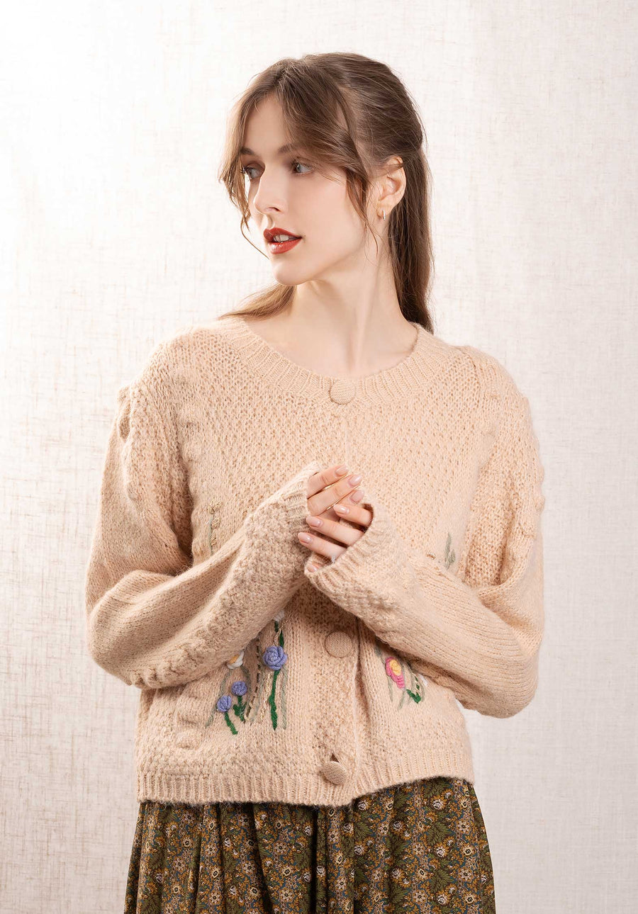 Cardigan Yhc7783 Camel