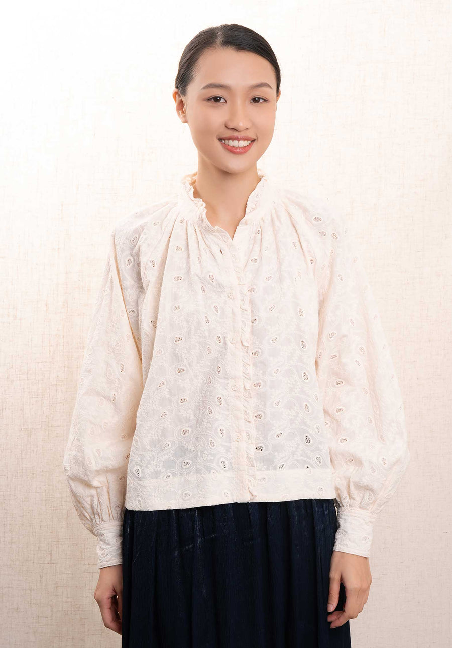 Blouse Chc-24011 Elianne Creme