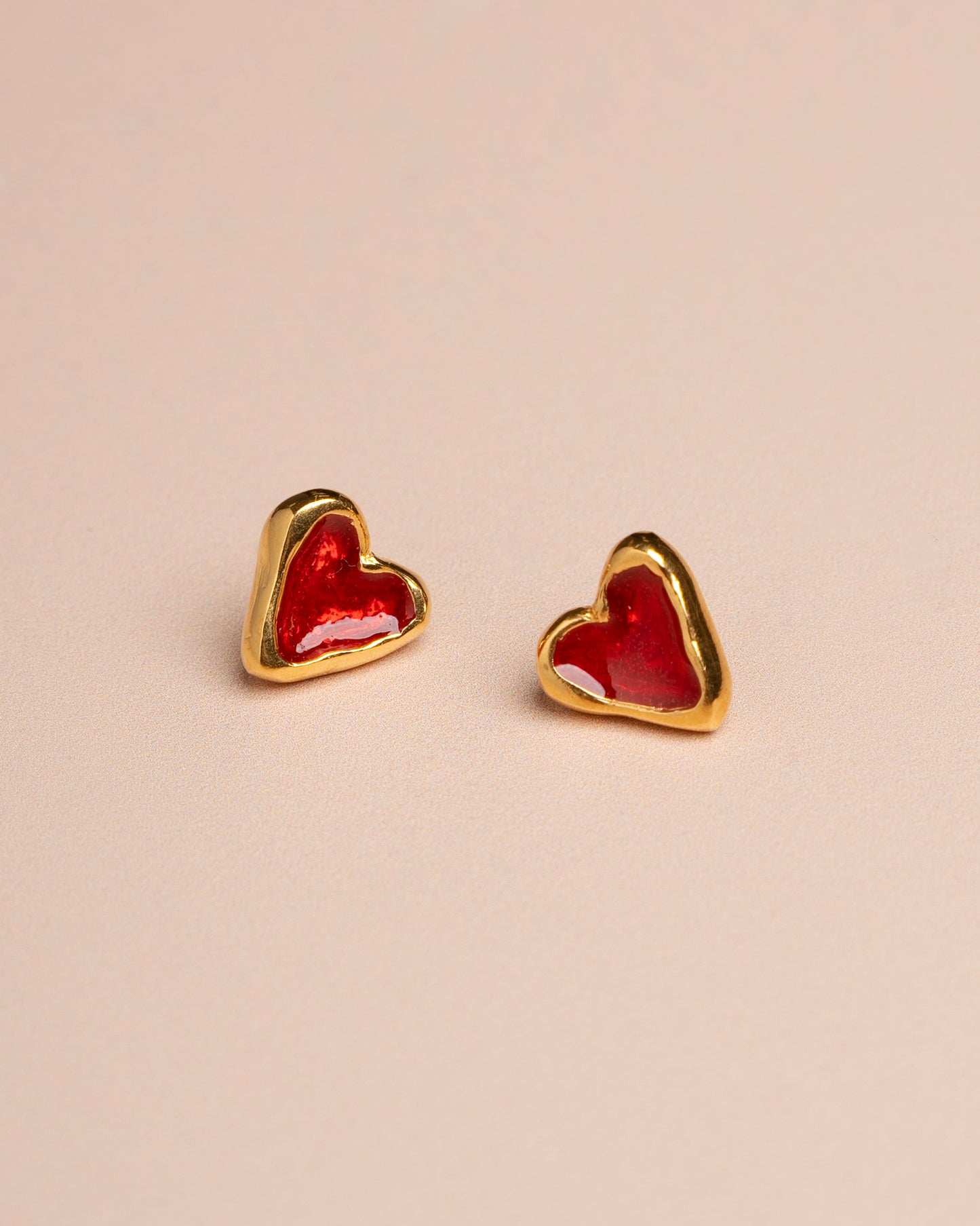 Earring Amore  Ear Red