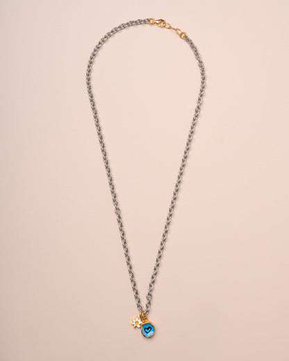 Necklace Blue Bay Blue Pe Gold