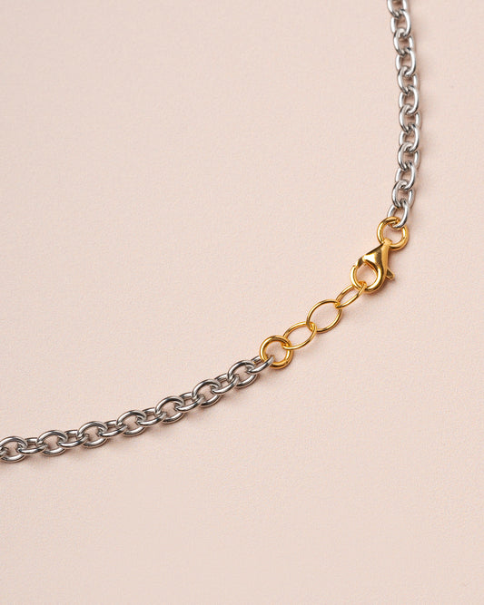 Necklace Blue Bay Blue Pe Gold