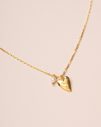 Necklace Love In Sun Pen Gold