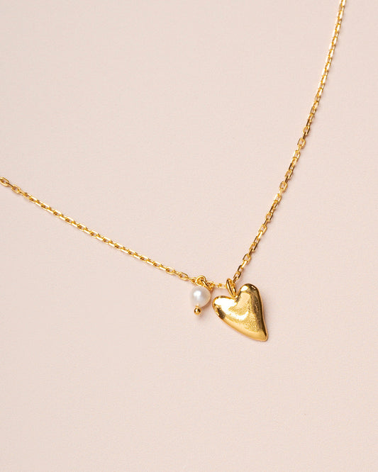 Necklace Love In Sun Pen Gold