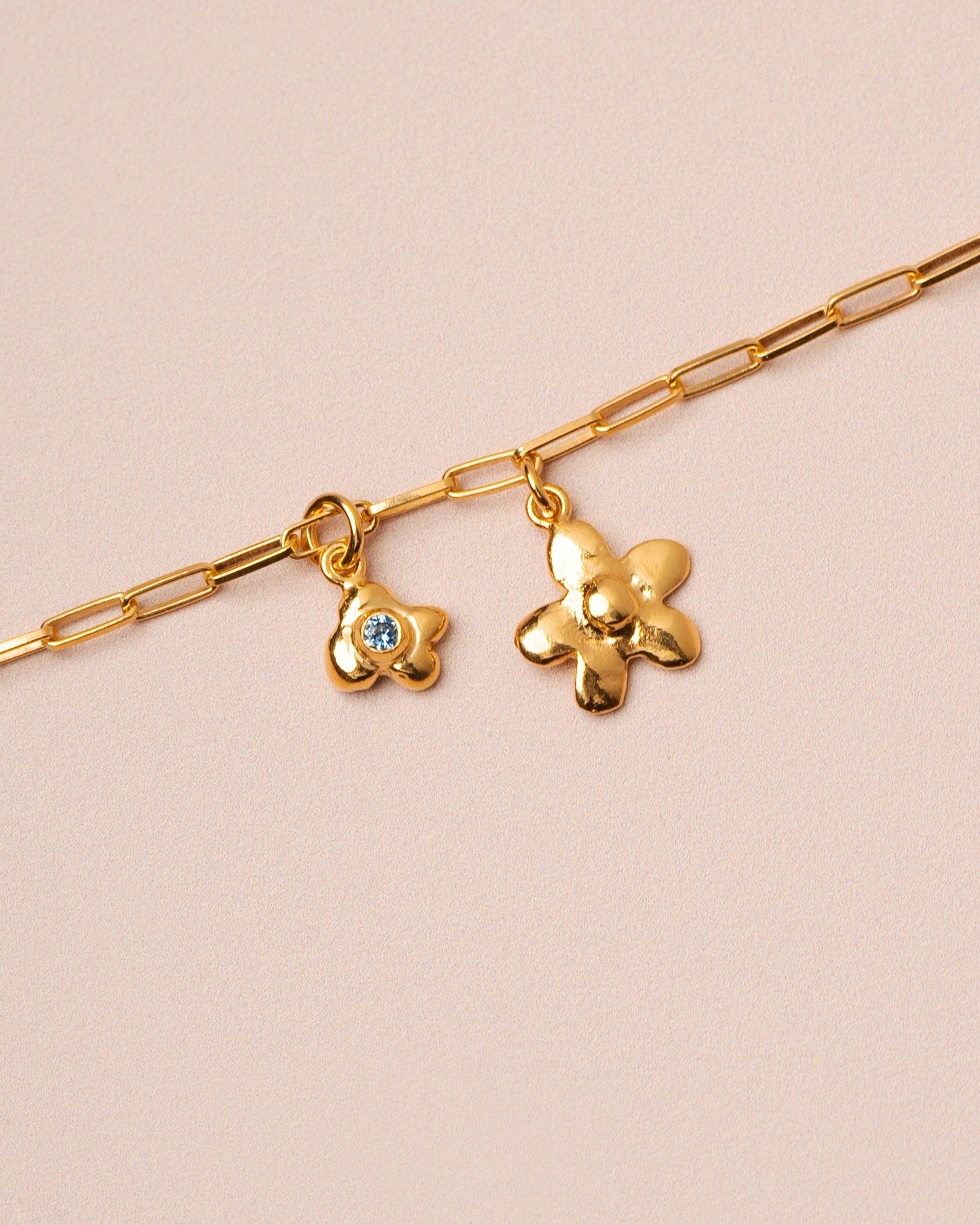 Bracelet Spring Flower Br Gold