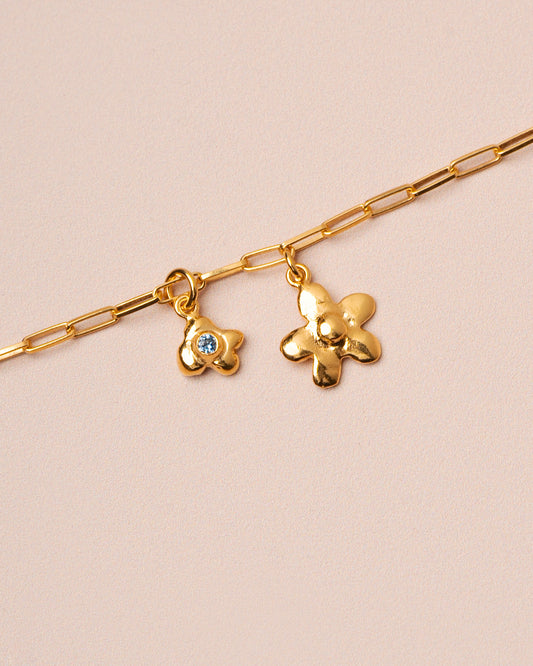 Bracelet Spring Flower Br Gold
