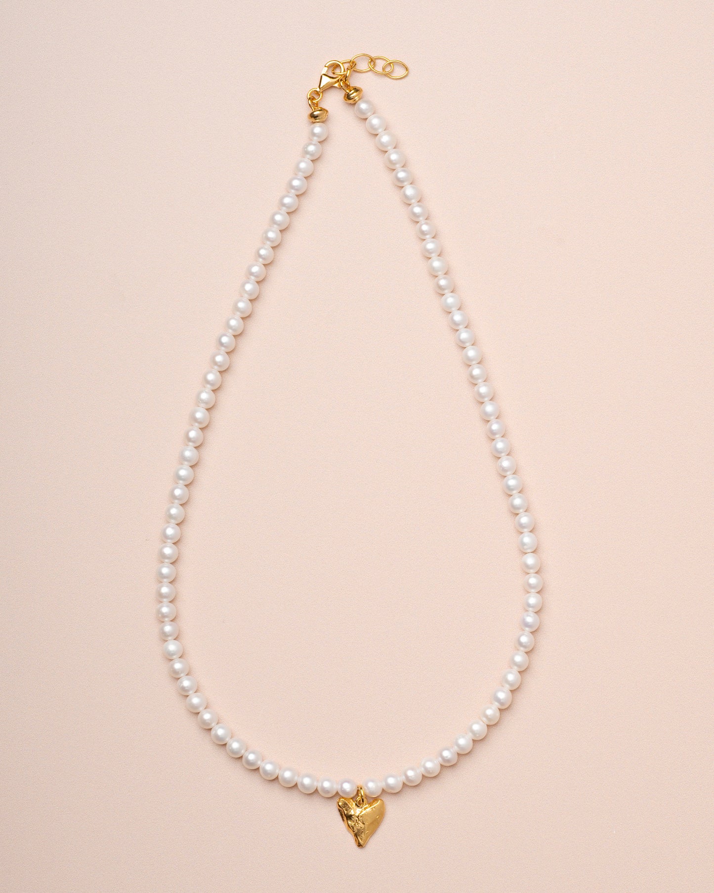 Necklace Spring Love Neck White-Gold