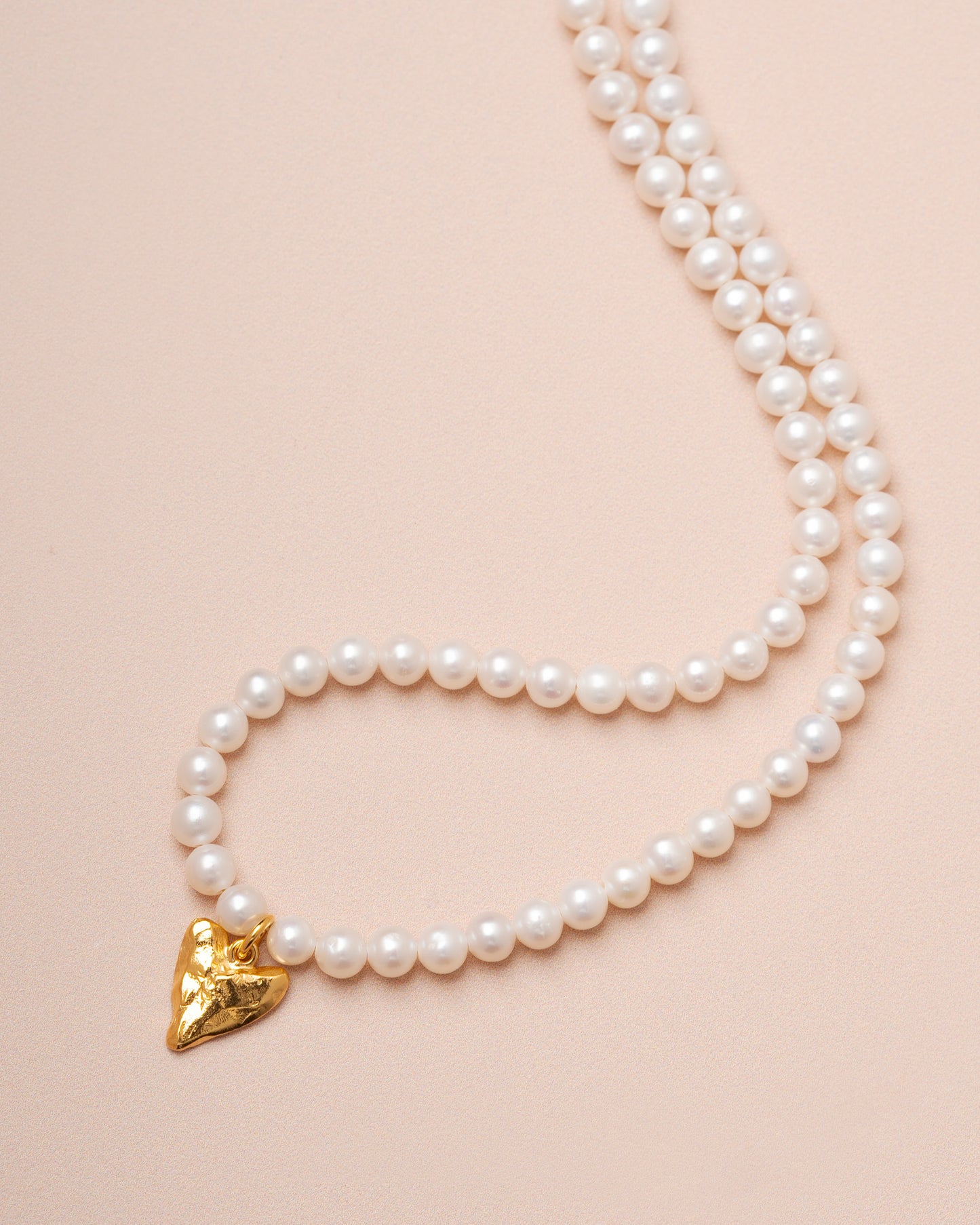 Necklace Spring Love Neck White-Gold