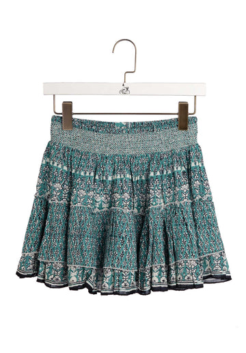 Skirt Mari Print Mini Green