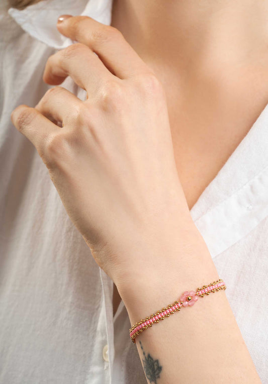 Bracelet Fleurine Pink