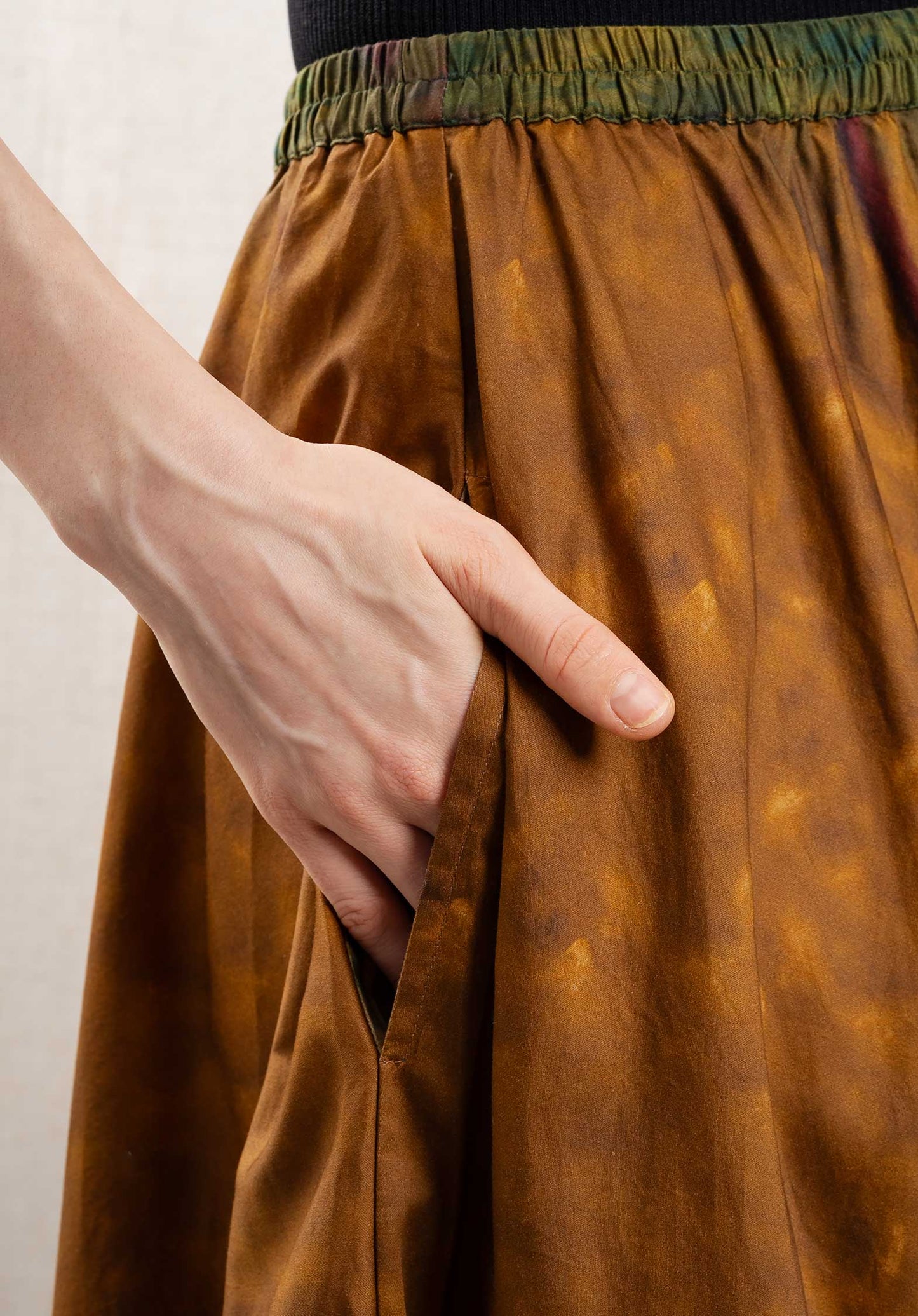 Skirt Print Blocked Sk Lakeside