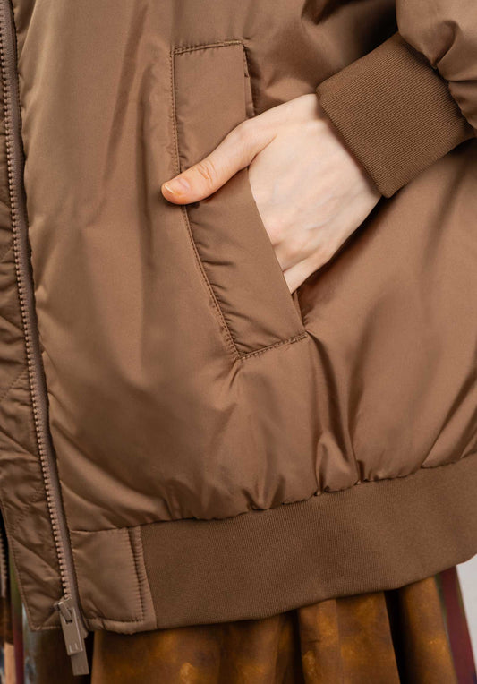 Coat Giovanna Pastel-Brown