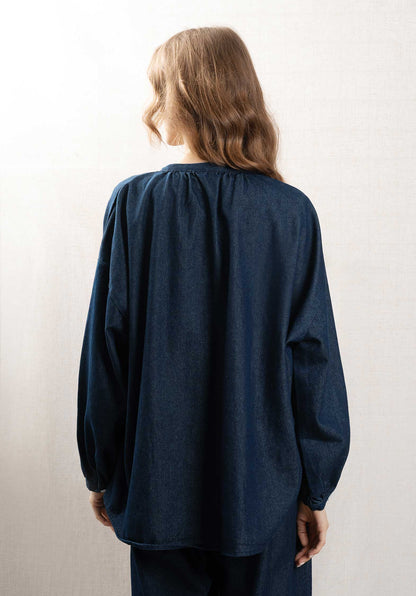 Blouse Terlalu Denim