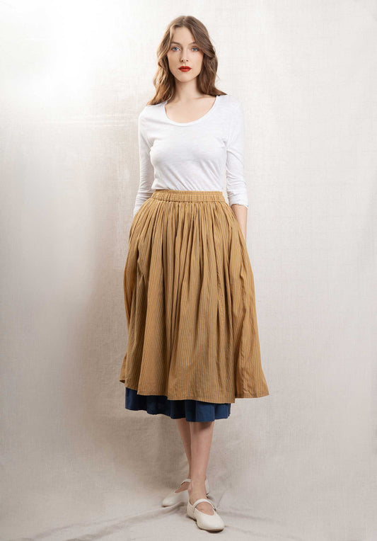 Skirt Gayle Camle-French-Blue