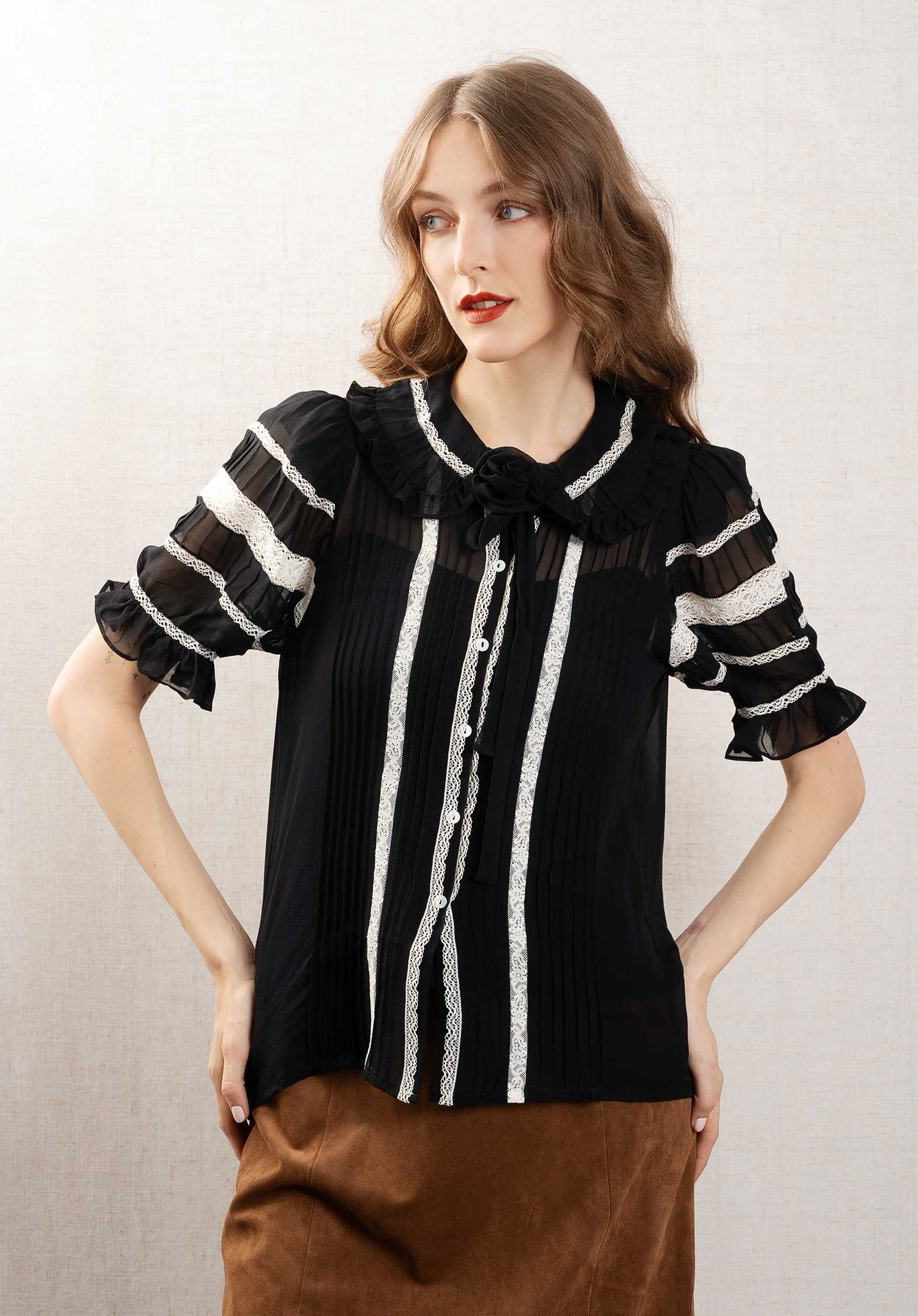 Blouse Geraldine Black