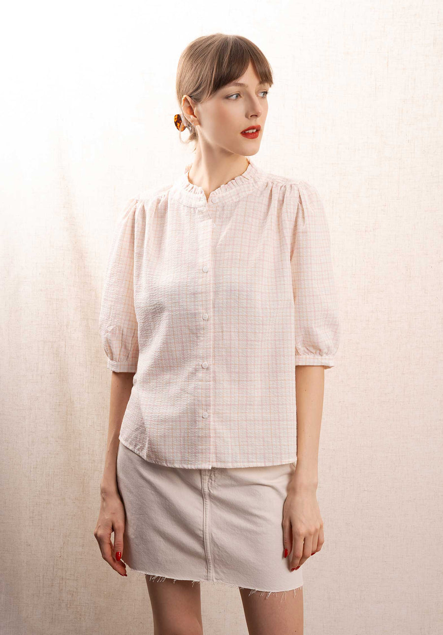 Blouse F1150 F11150 Rose