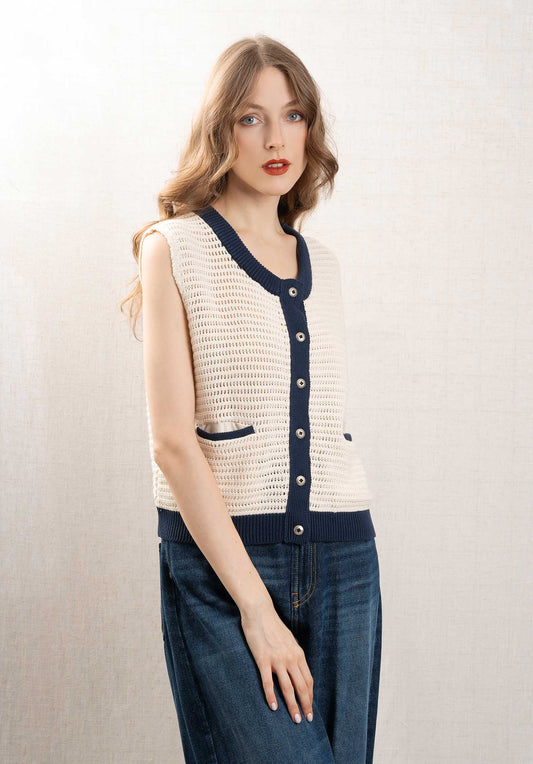 Gilet Ilias Captain Cr White