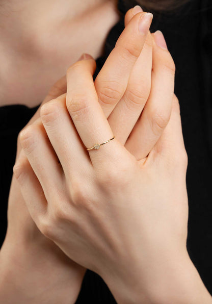 LES CLEIAS | Flower Ring - Gold