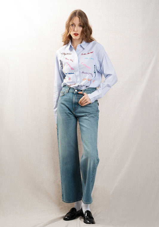 Jeans Korea Short Lagoon-Wash