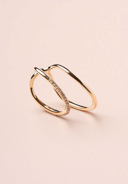 LES CLEIAS | Double Ring - Diamond