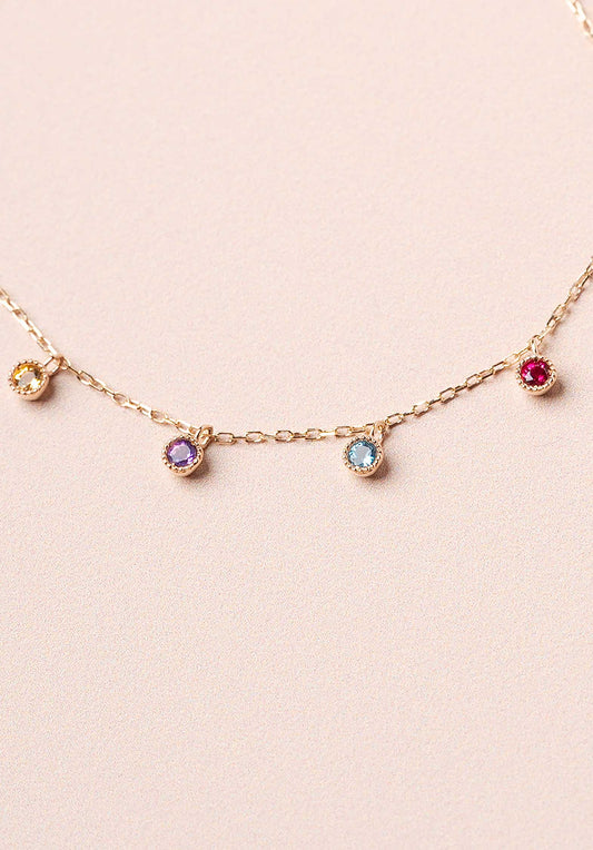 Bracelet Round Stone Brac Multi