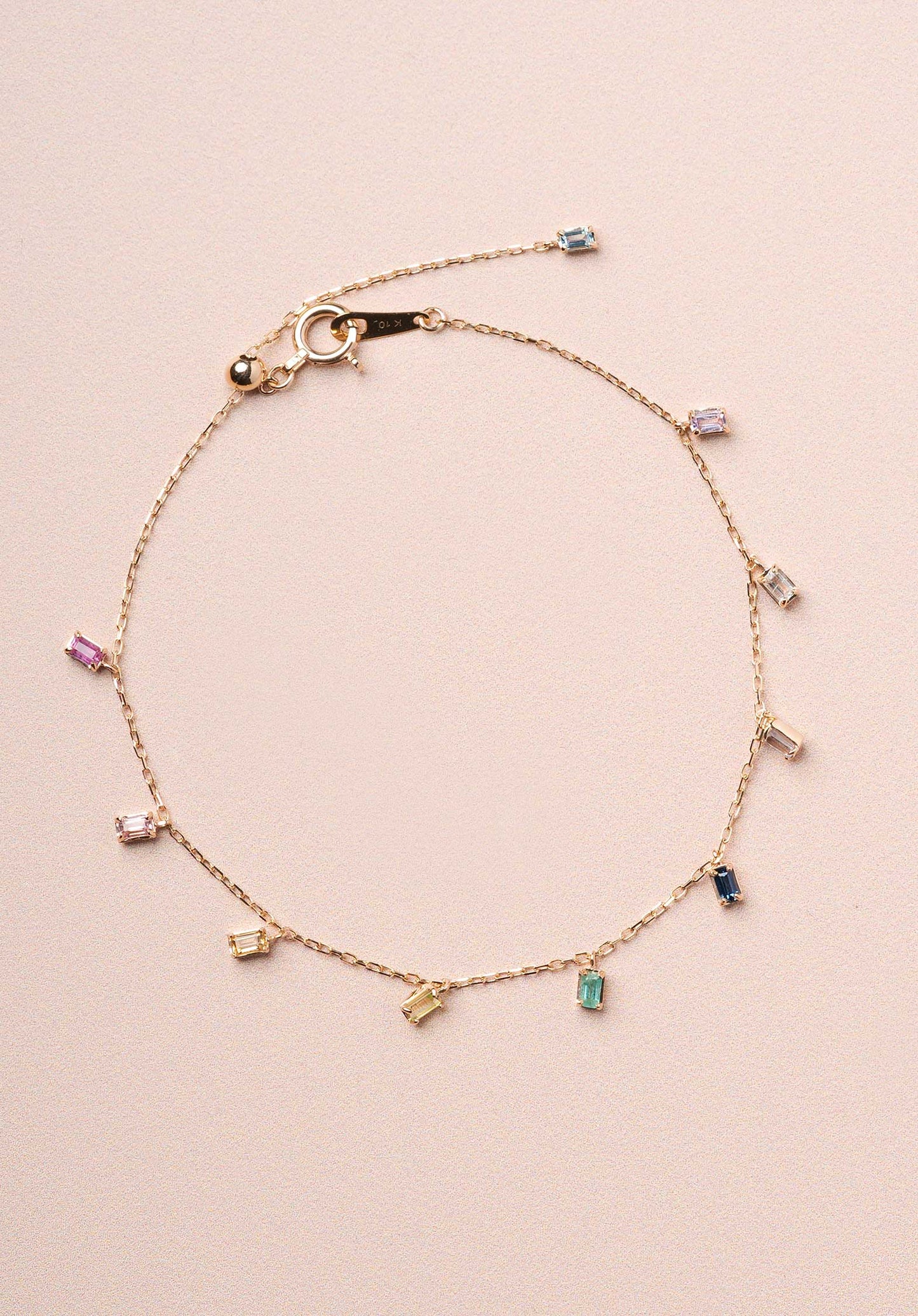 Bracelet Square Stone Bra Multi