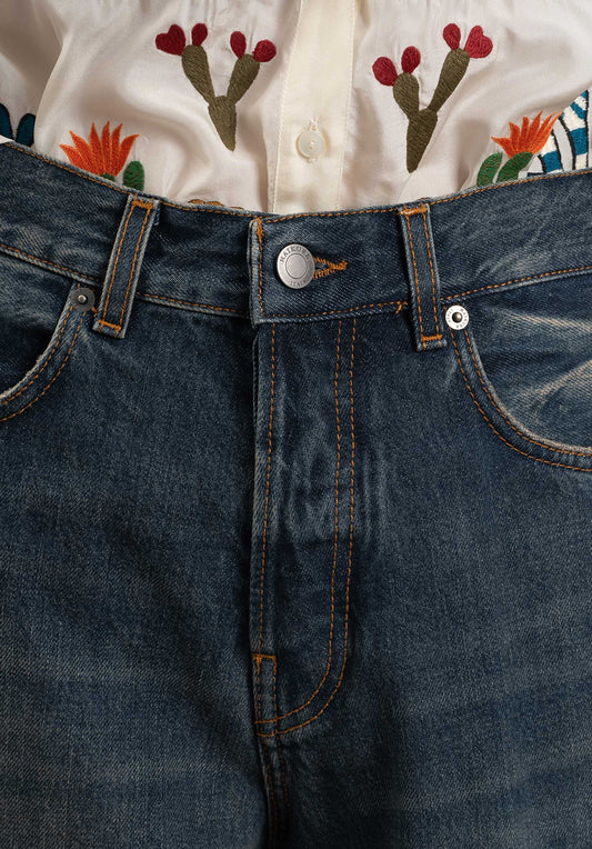 Jeans Bethany Short Intense-Blue