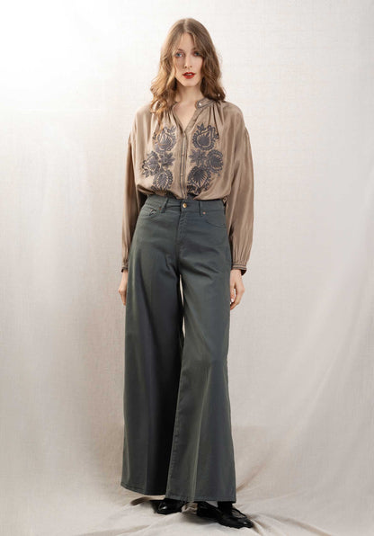 Jeans Serena Xg01 Dyed Grafite