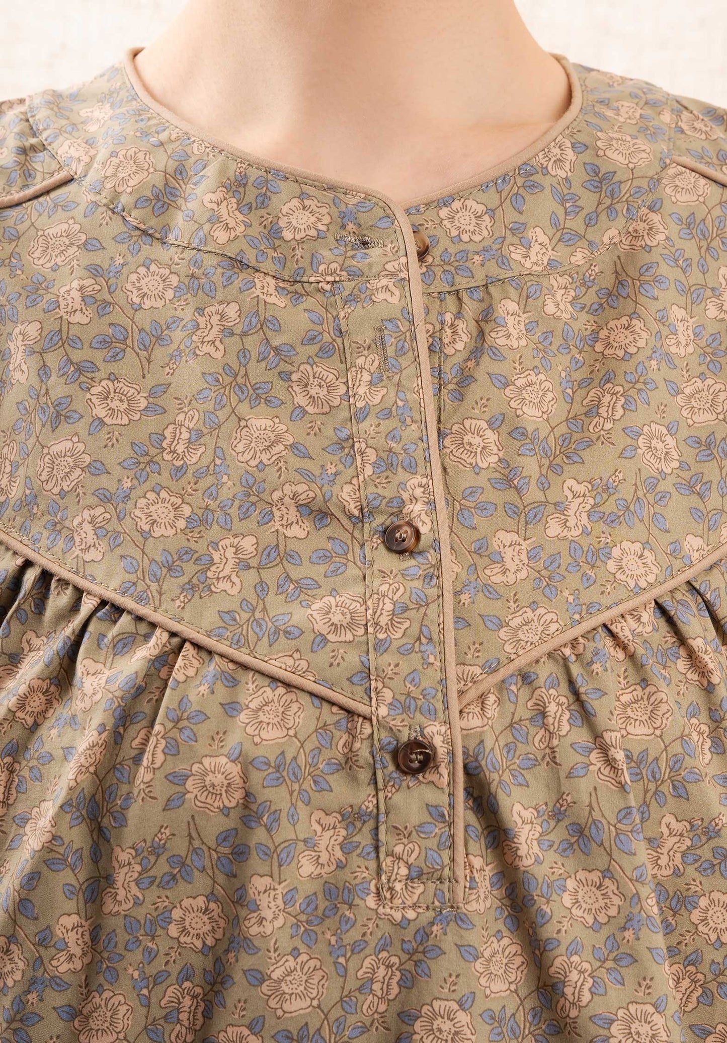 Dress 5167 Lt-Olive-Floral