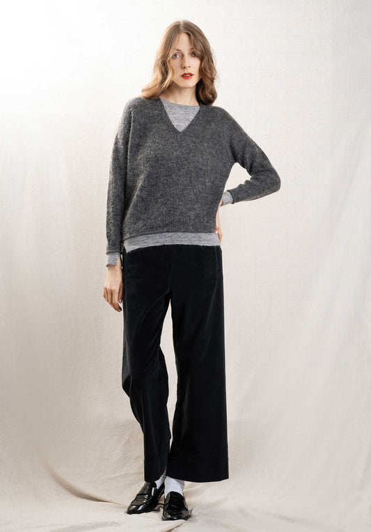 Pants Stella Xv01 Dyed Nero