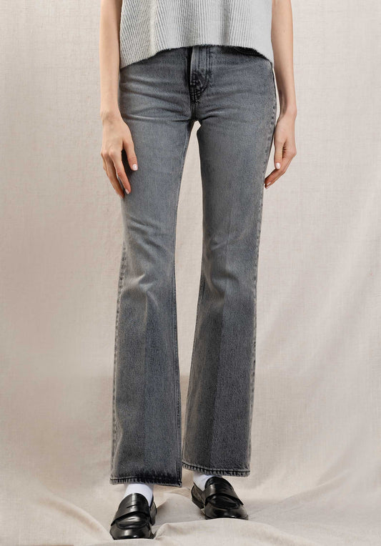 Jeans Flora Short Flanel-Grey